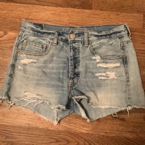 Distressed Denim Shorts | American Eagle | 6
